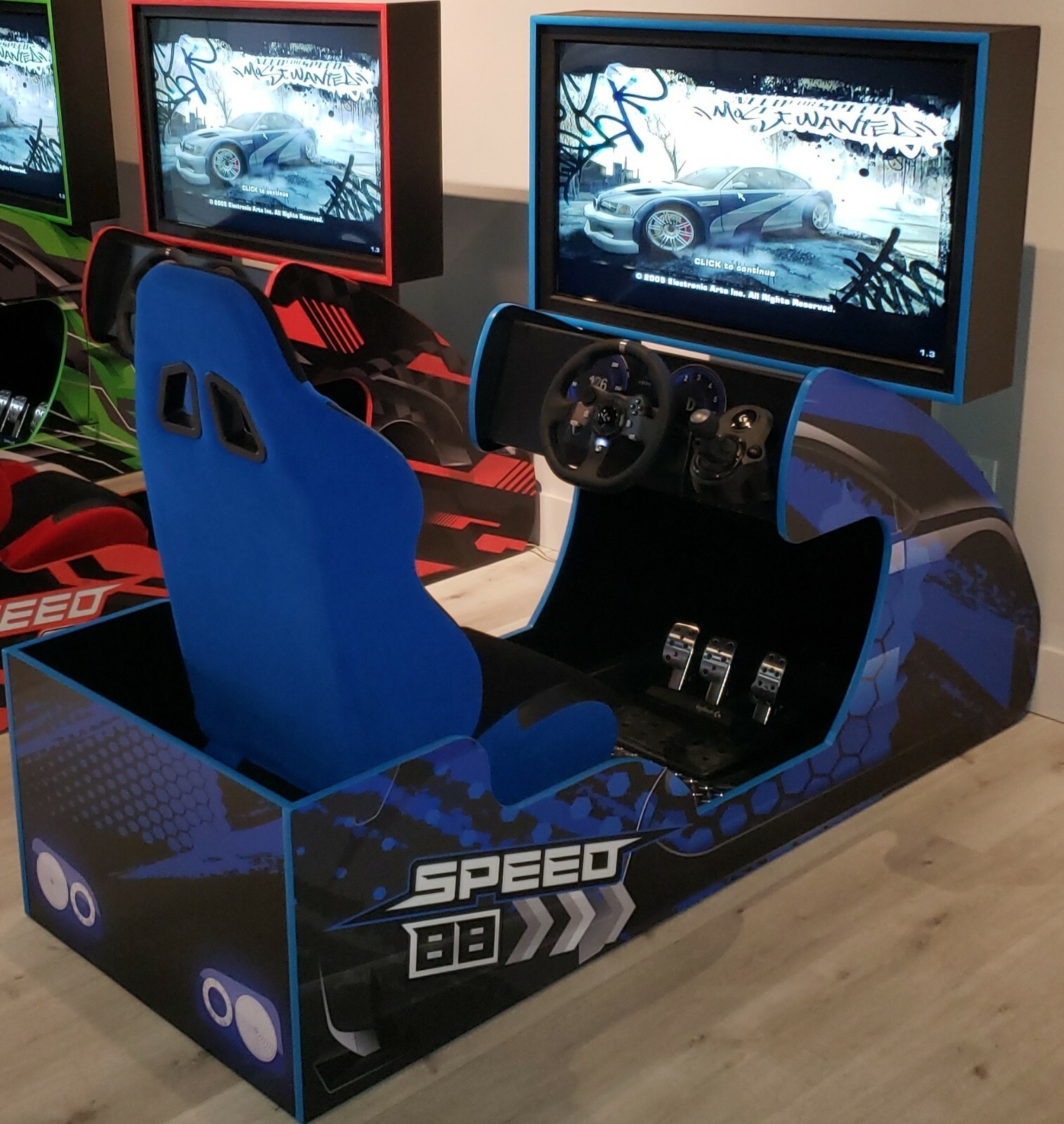 Racing Arcade Driving Simulator NEW works with MAME, PLAYSTATION, XBOX, LOGITECH