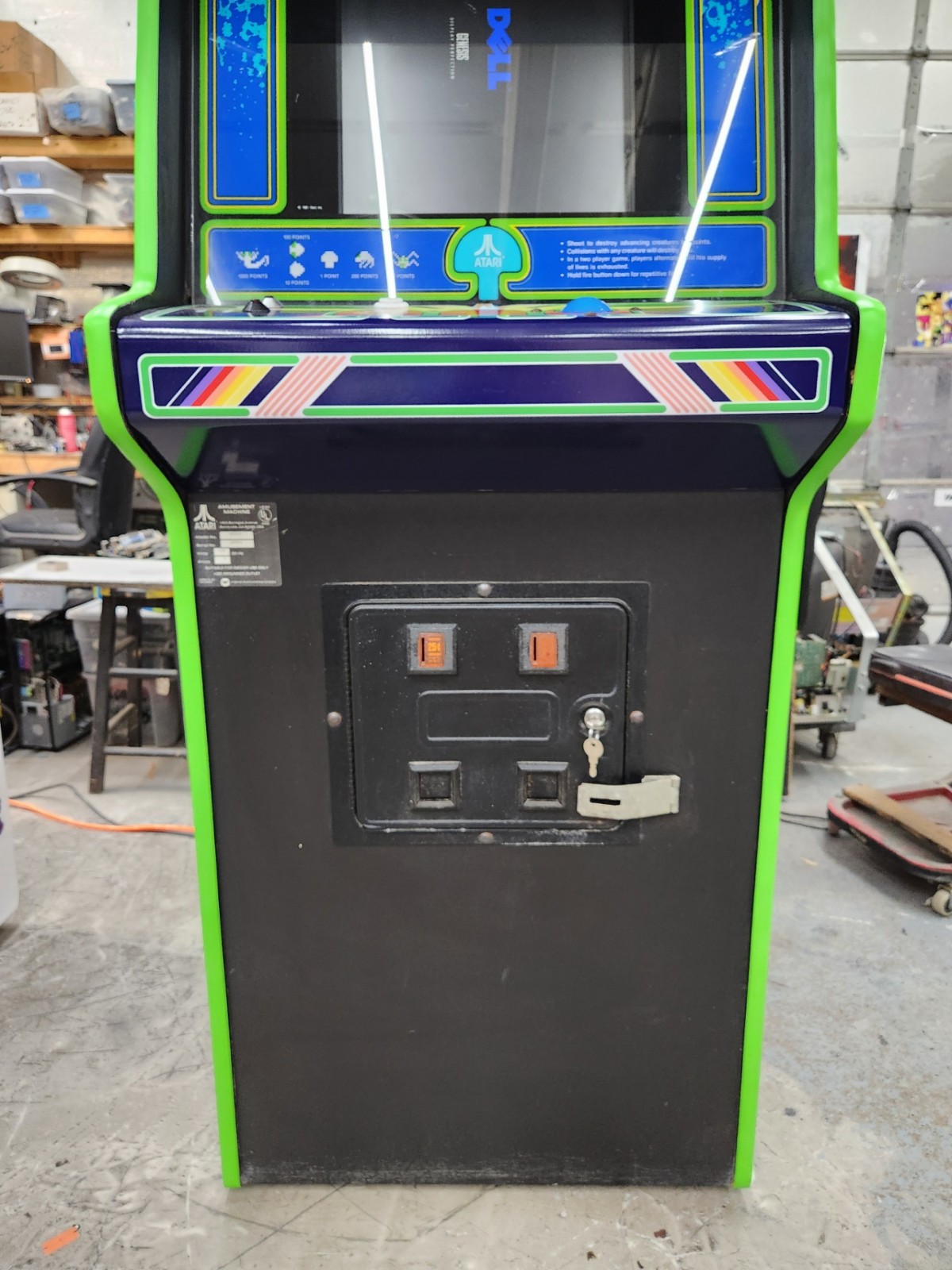 CENTIPEDE Stand Up Full Size Arcade Machine Classic Video Game 9 Games in 1 (#2)