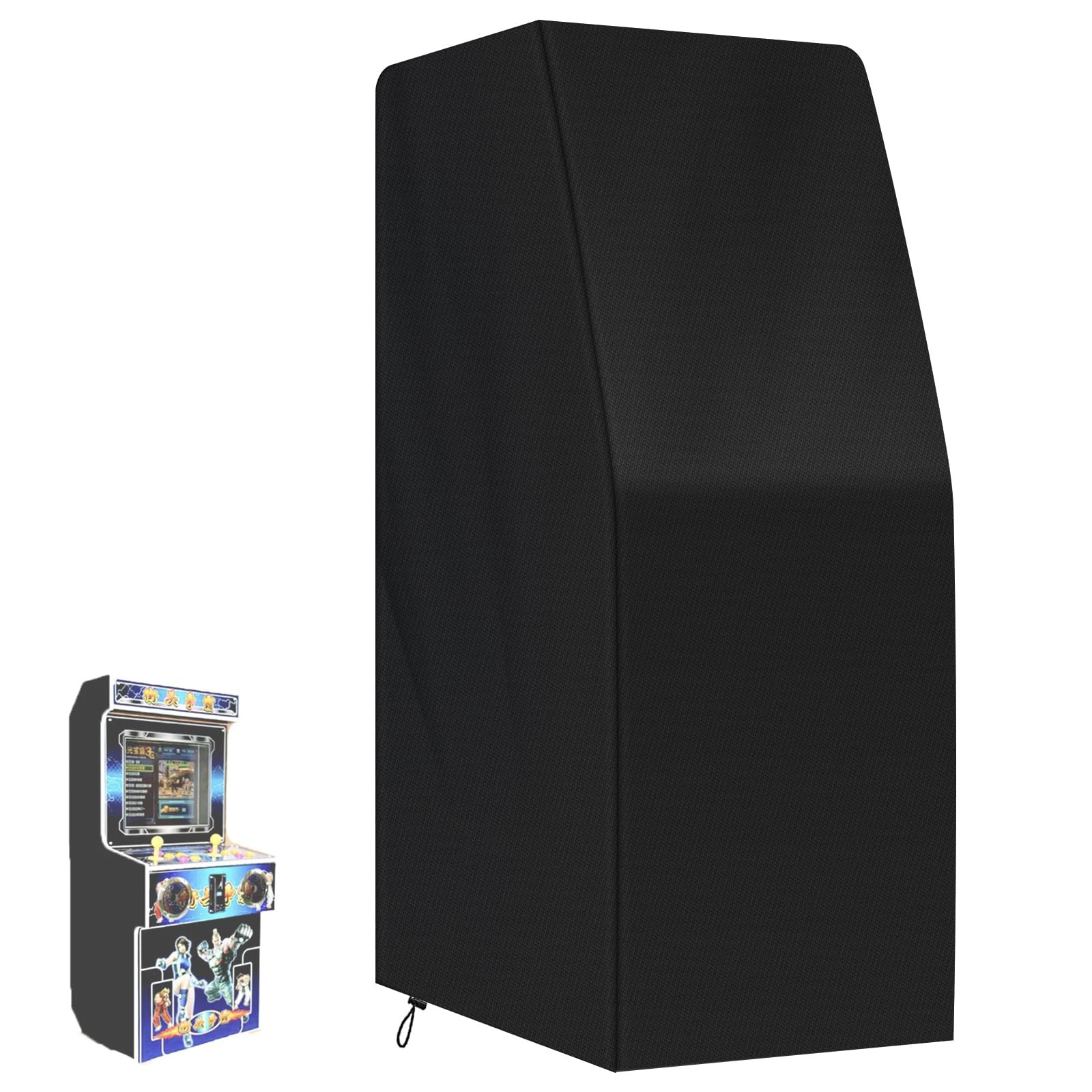 Arcade Machine Cover 420D Oxford Dustproof Electronic Game Black