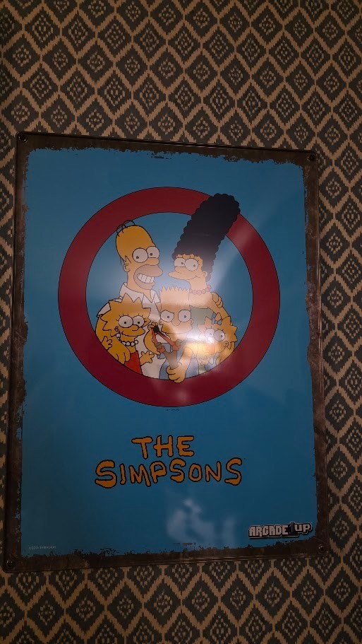 Arcade 1up The Simpsons Arcade With Riser And Stool WORKING GREAT CONDITION 🔥