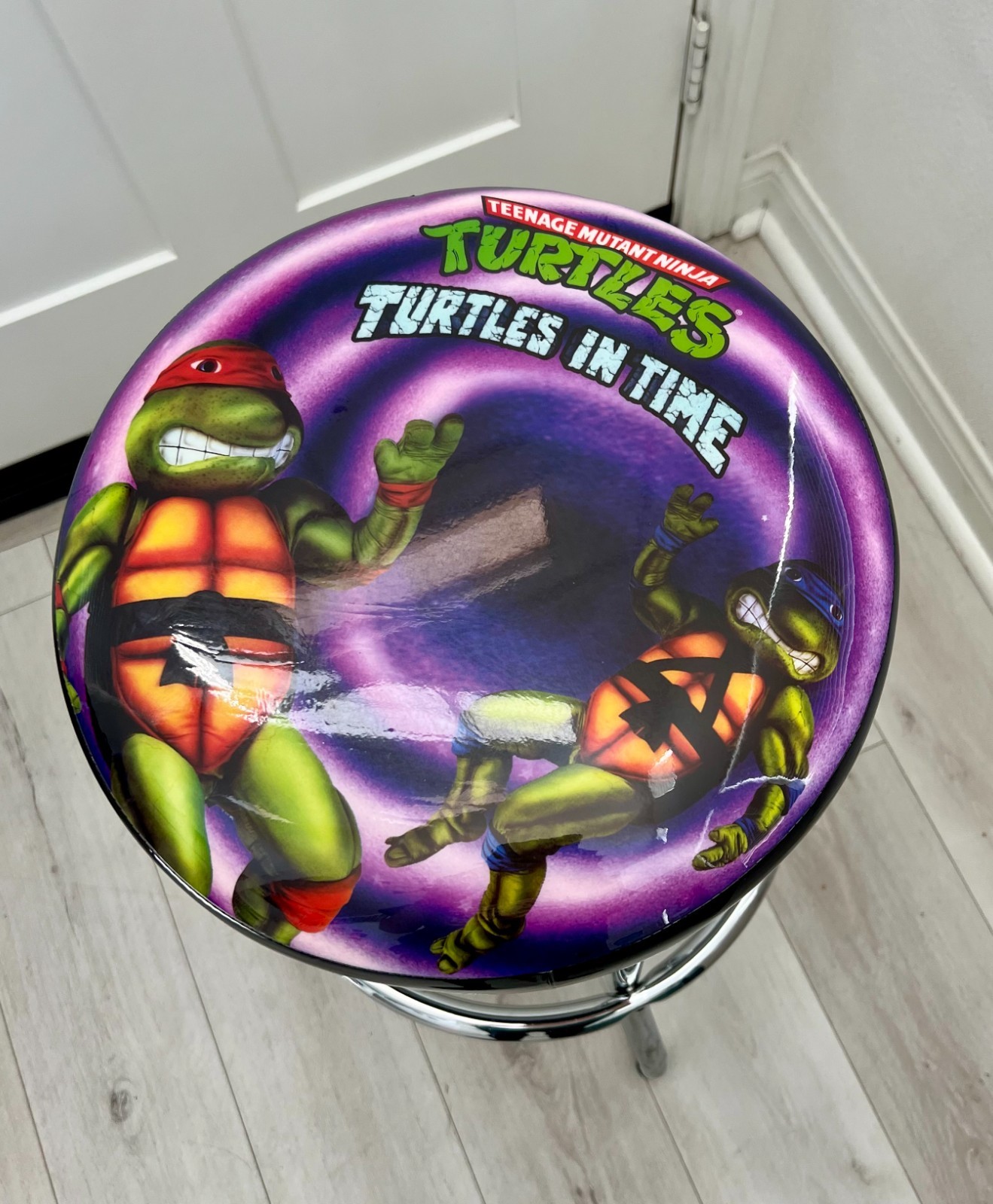 Arcade1Up Teenage Mutant Ninja Turtles Turtles in Time Stool – RARE/DISCONTINUED