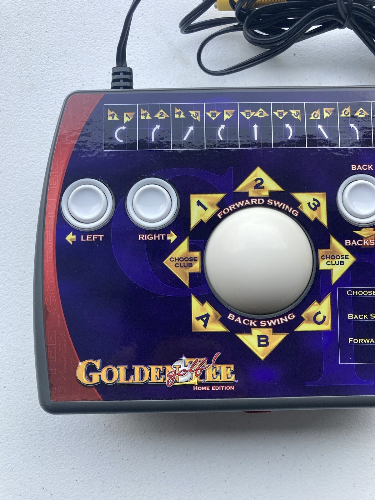 Radica GOLDEN TEE Golf Home Edition Plug and Play TV Video Arcade Game!