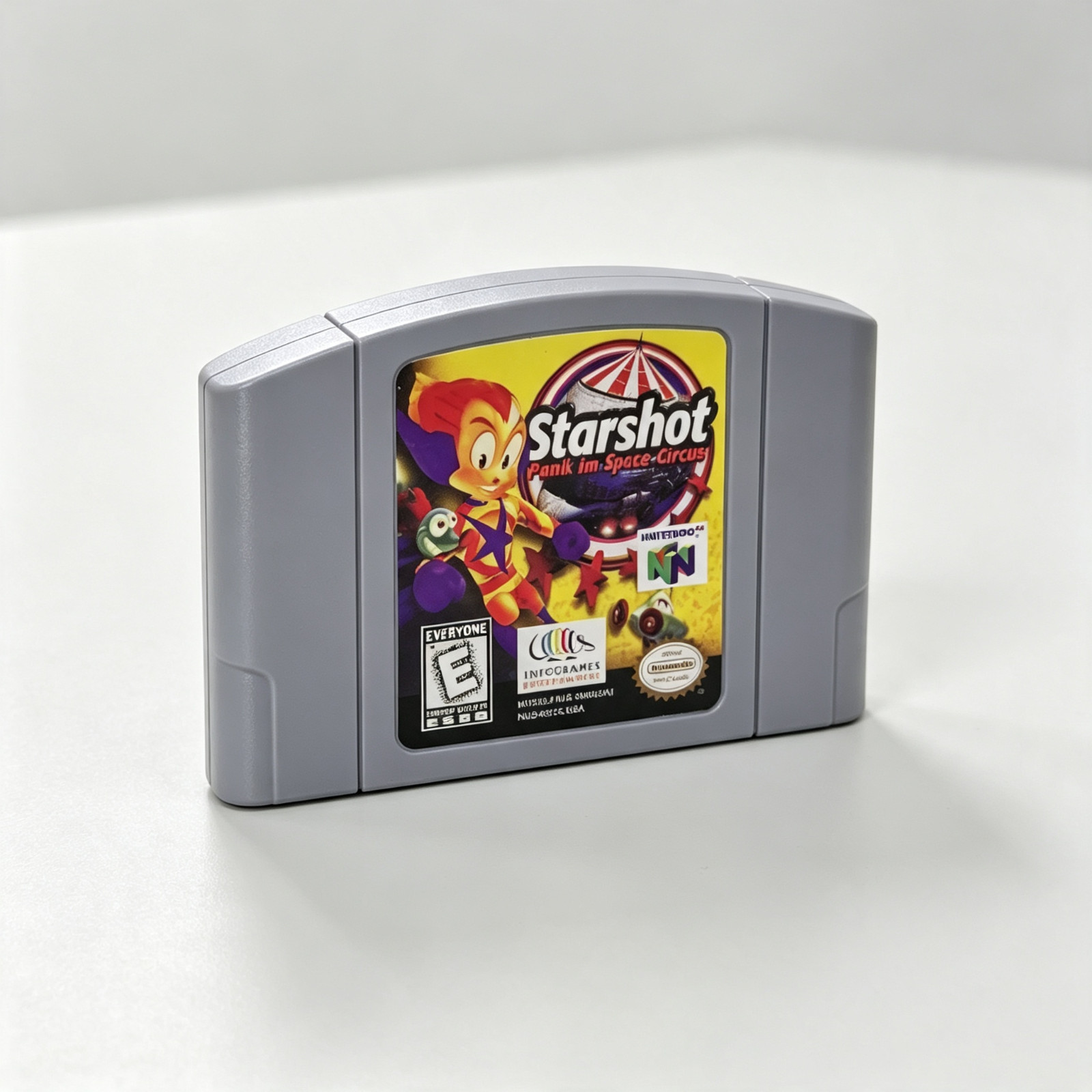 Starshot-Space Circus Fever N64 Game Card