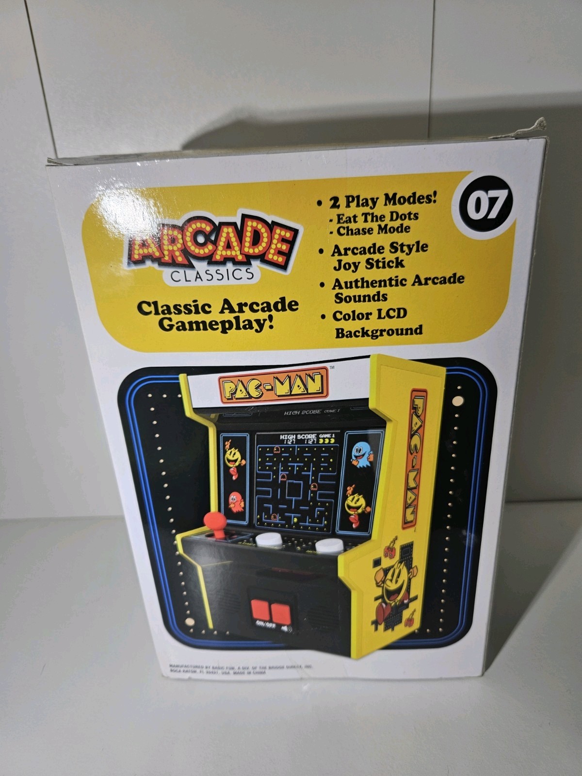PAC-MAN Arcade Classics Mini #07 Brand New