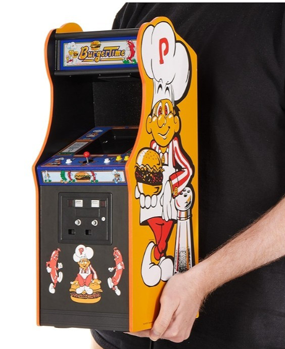 Numskull Quarter Arcades Burger Time Collector’s Edition Mini Arcade – Retro 1/4
