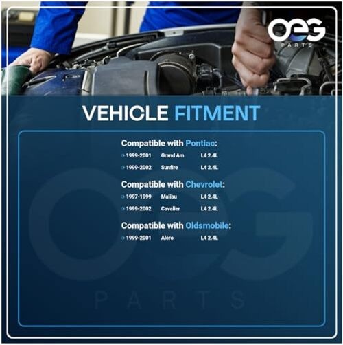 OEG Parts New Starter Compatible with Chevy Cavalier 2.4L 99-02, Malibu 2.4L