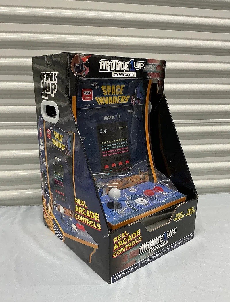 NEW Arcade1Up Space Invaders Counter-Cade Countertop Arcade 1up Countercade NSIB