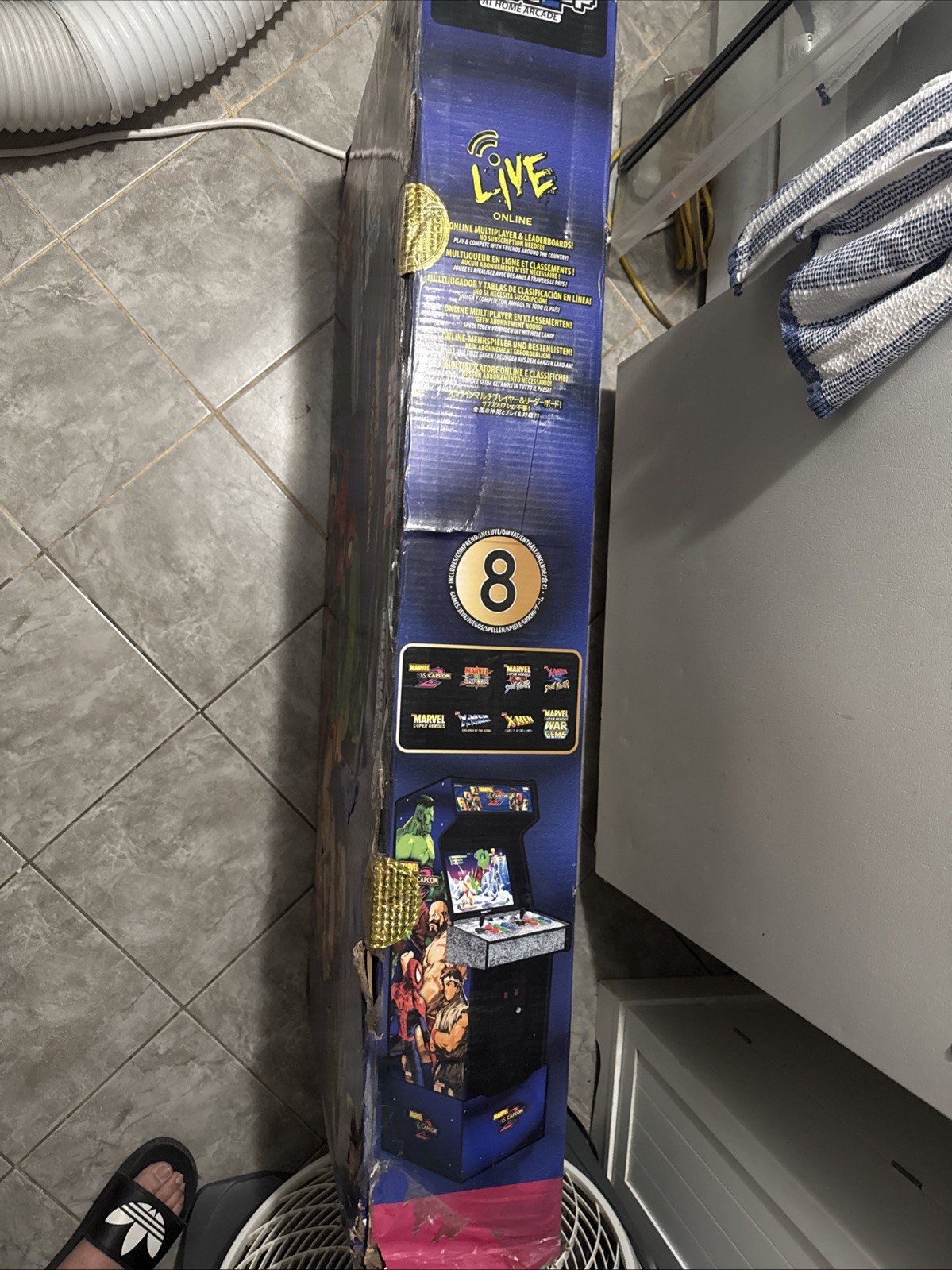 Marvel vs Capcom 2 Arcade1Up Original Release Cabinet Brand New In Box.