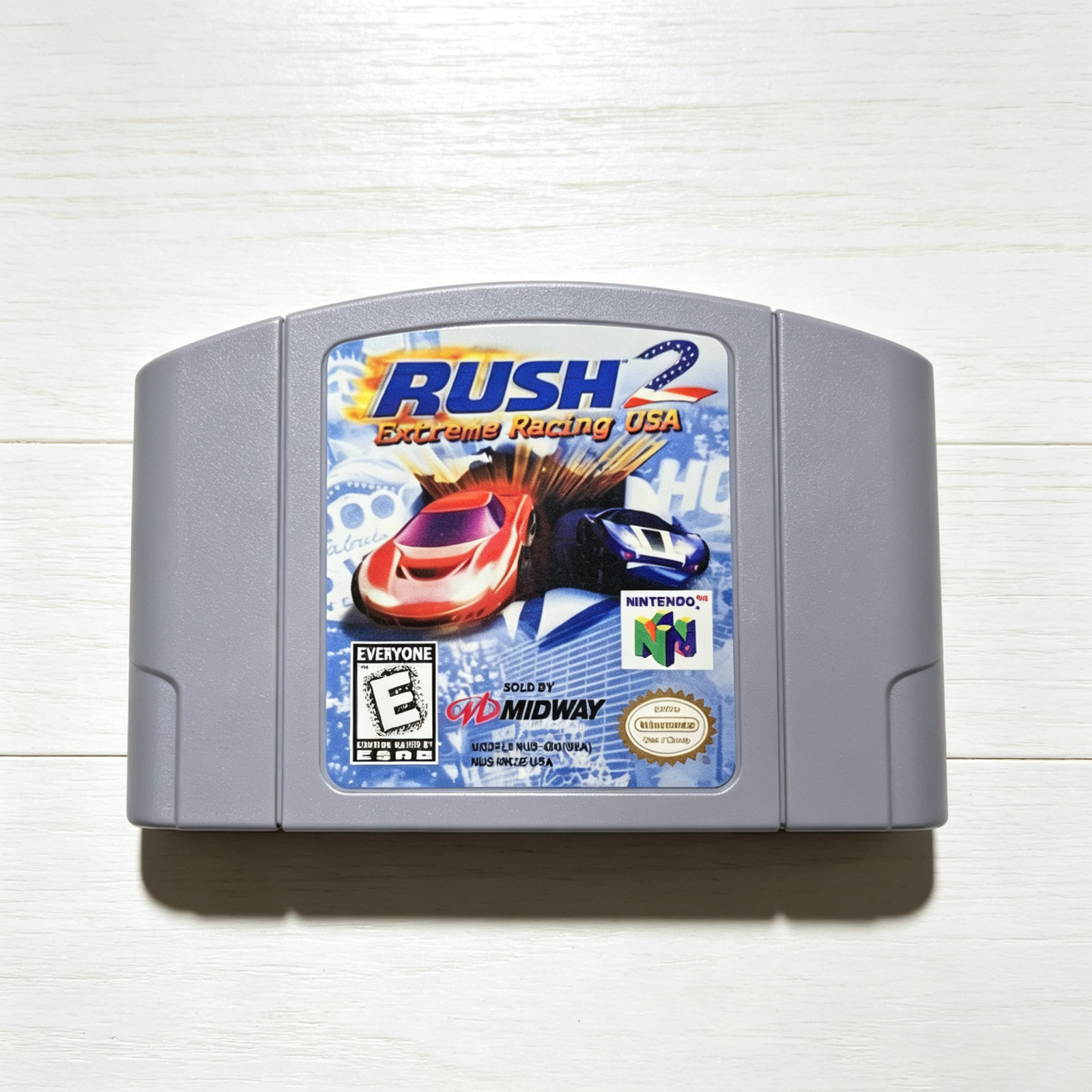 Rush 2-Extreme Racing For Nintendo N64 US Version USA Shipping