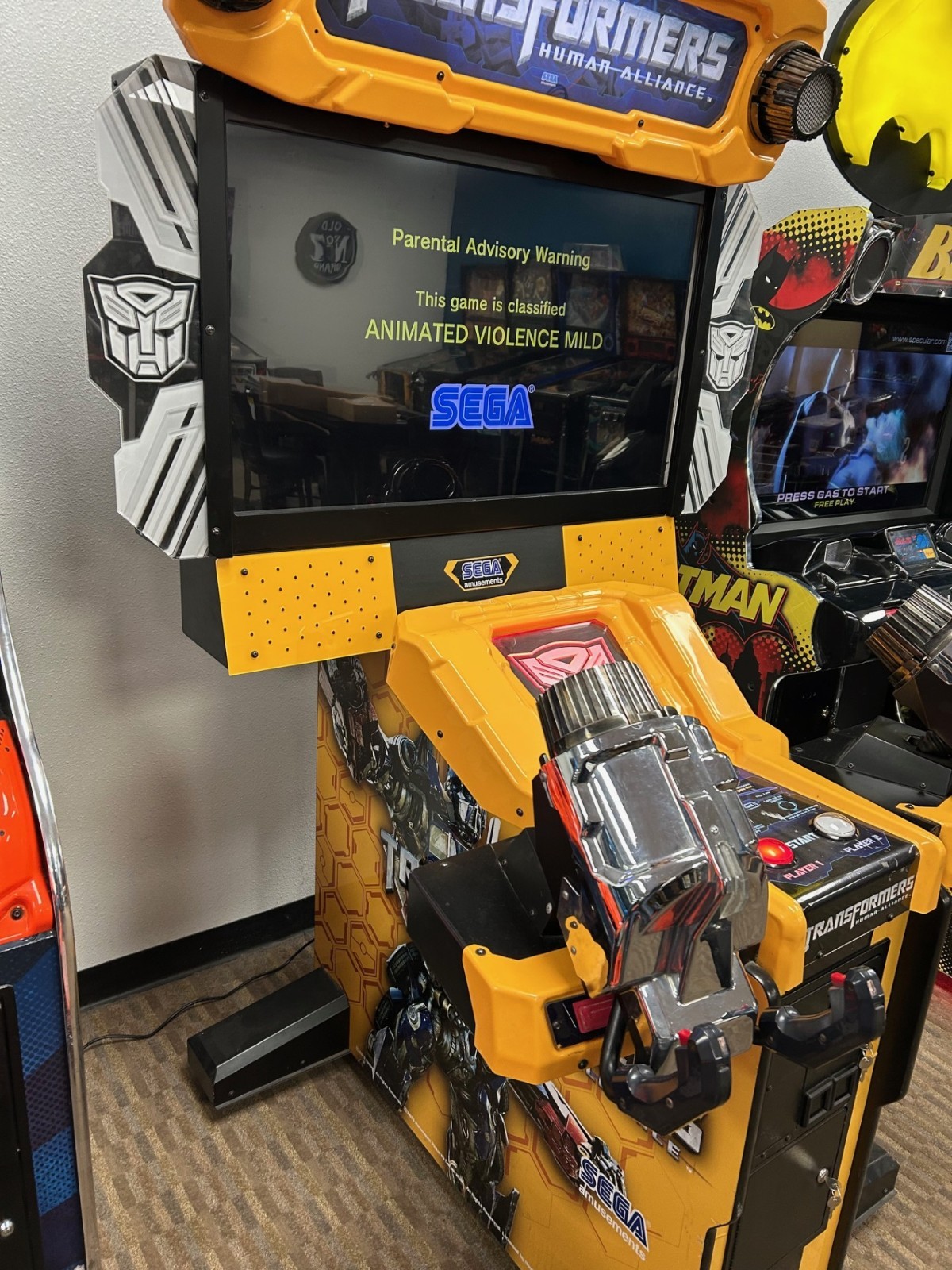 Transformers Arcade Shooting Game by SEGA – 42” HD Gun Action Machine