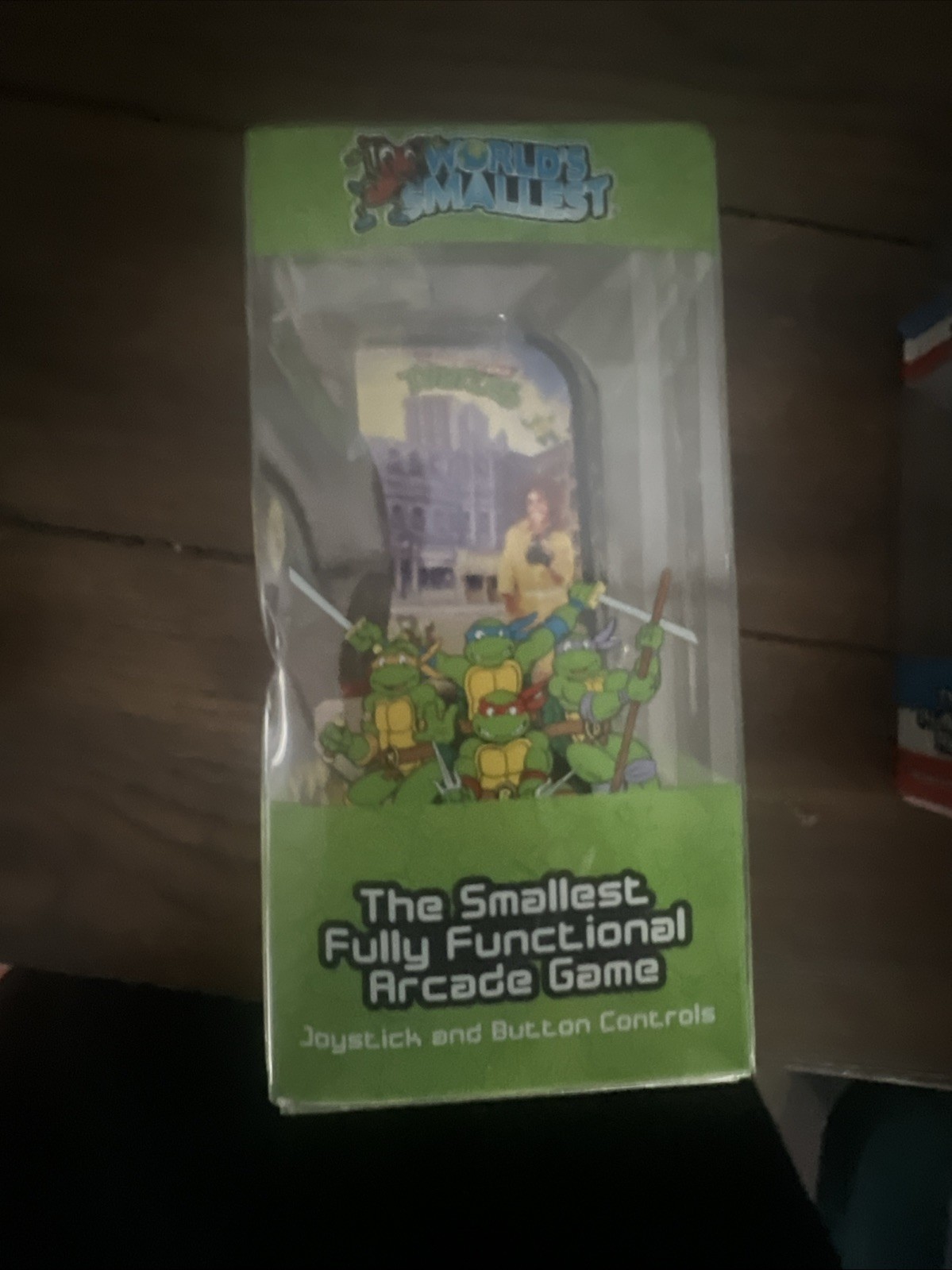 Konami Teenage Mutant Ninja Turtles Tiny Arcade Video Game Keychain Retro