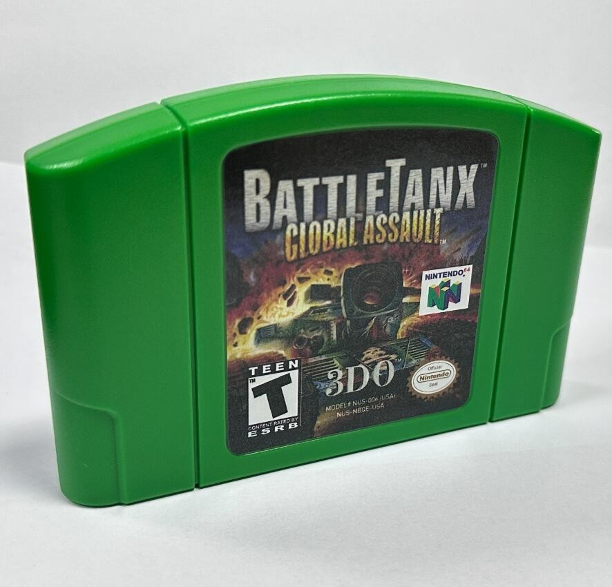 N64 Game BattleTanx- Global Assault