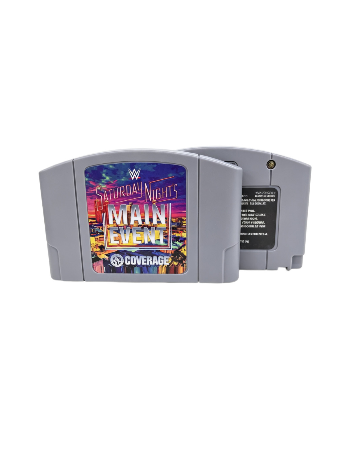 WWF Saturday Night’s Main Event Game Cartridge For N64 Console US Version