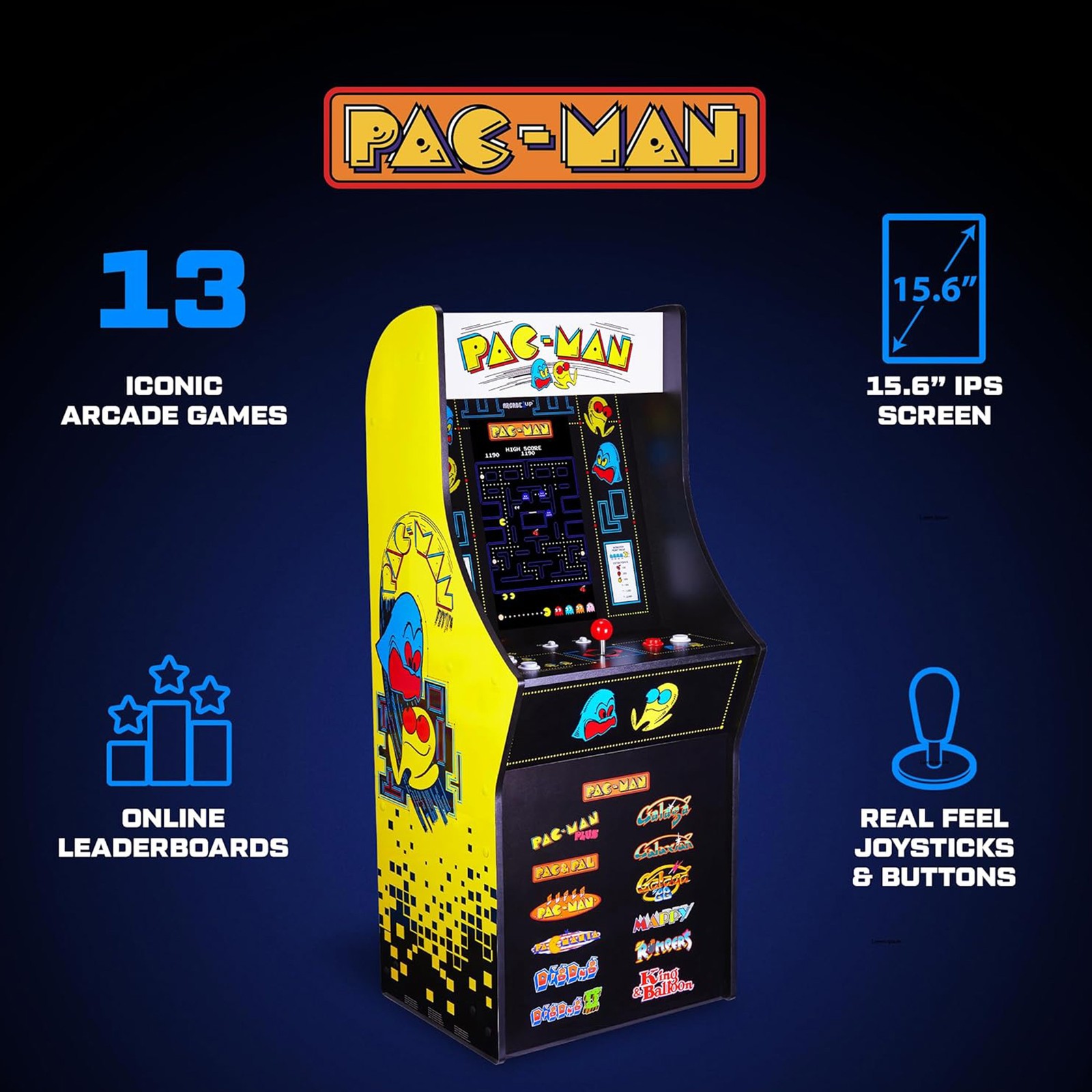 PAC-MAN CLASSIC SE ARCADES (Open Box)