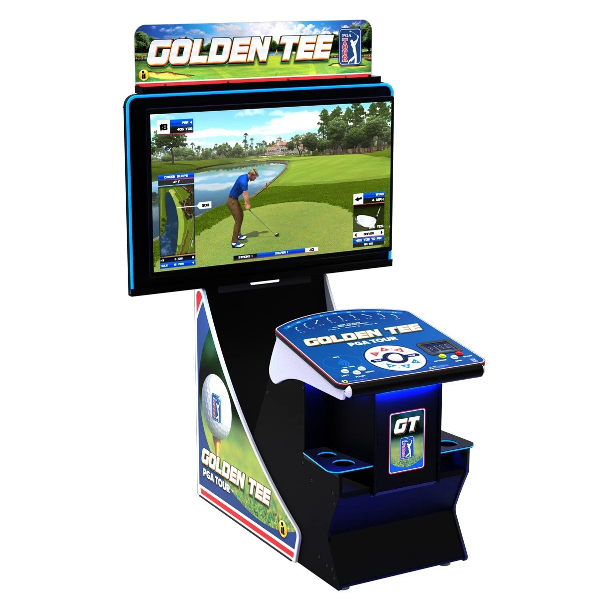 Golden Tee Golf Game – PGA TOUR Clubhouse Deluxe Edition – 2026 – Free Play
