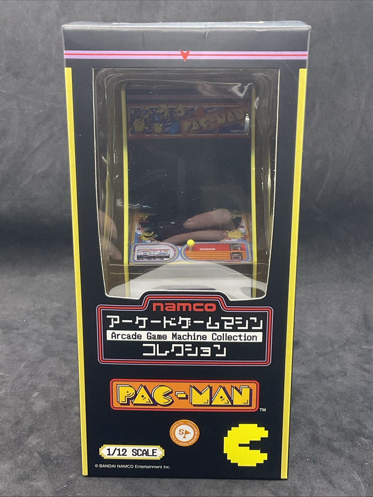 1/12 Scale Namco Arcade Game Machine Collection Pac-Man Pacman – New – Us Seller