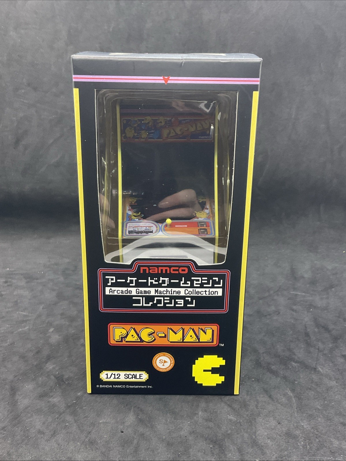 1/12 Scale Namco Arcade Game Machine Collection Pac-Man Pacman – New – Us Seller