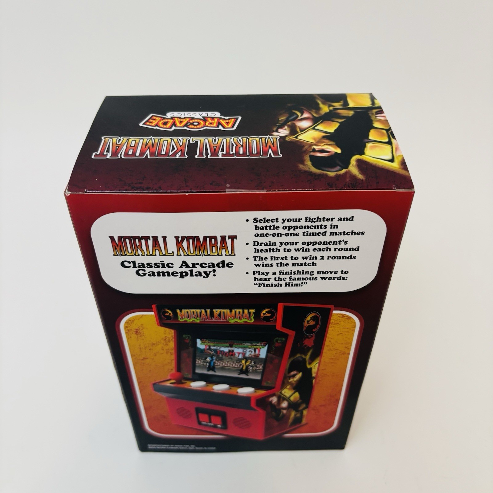 Basic Fun Mortal Kombat Mini Retro Arcade Classics 2025 Game Brand New Sealed