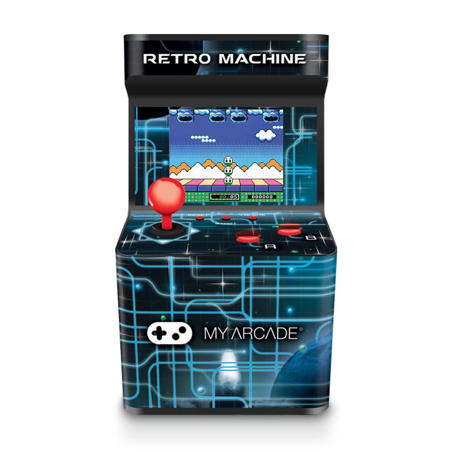 My Arcade Retro Machine Playable Mini Arcade: 200 Retro Style Games Built In,…