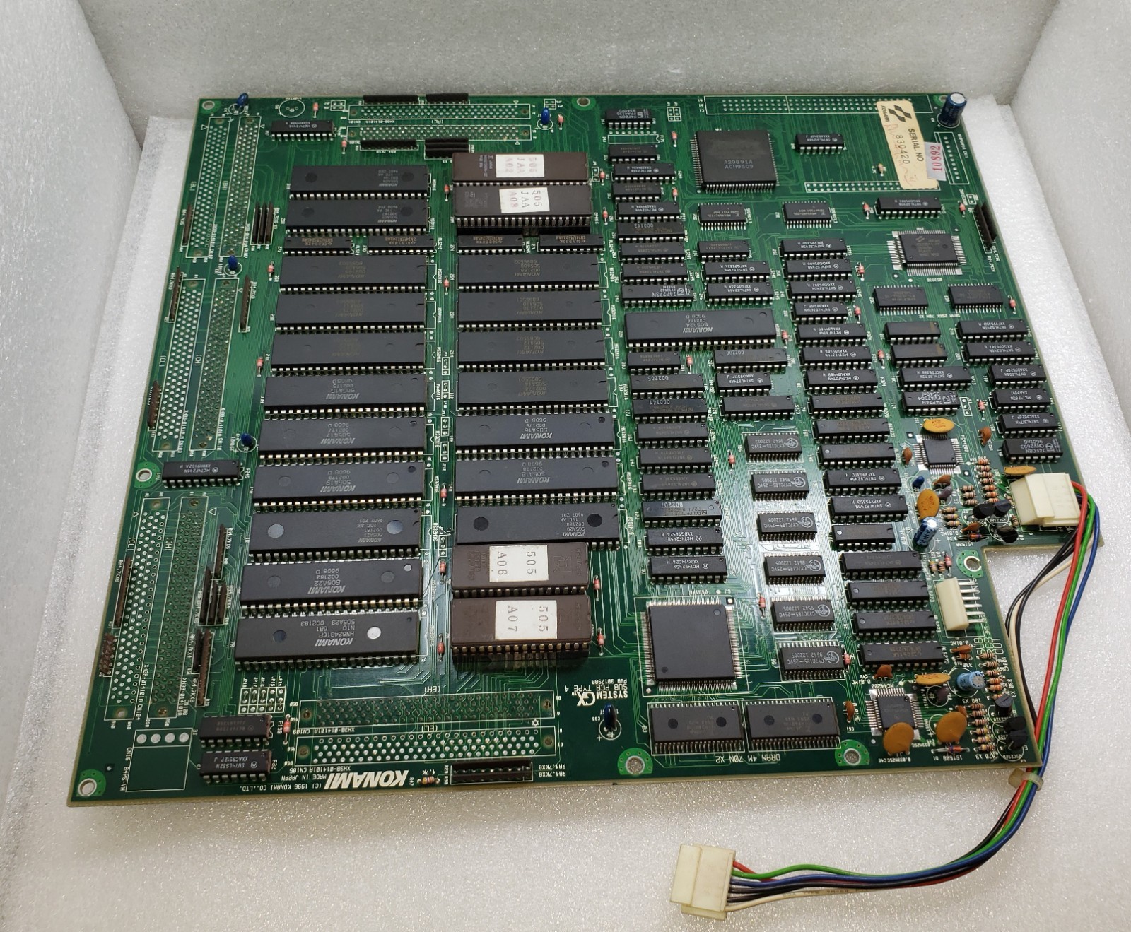 Konami Original SUB PCB TYPE 4 PWB 301798A Video Arcade Game