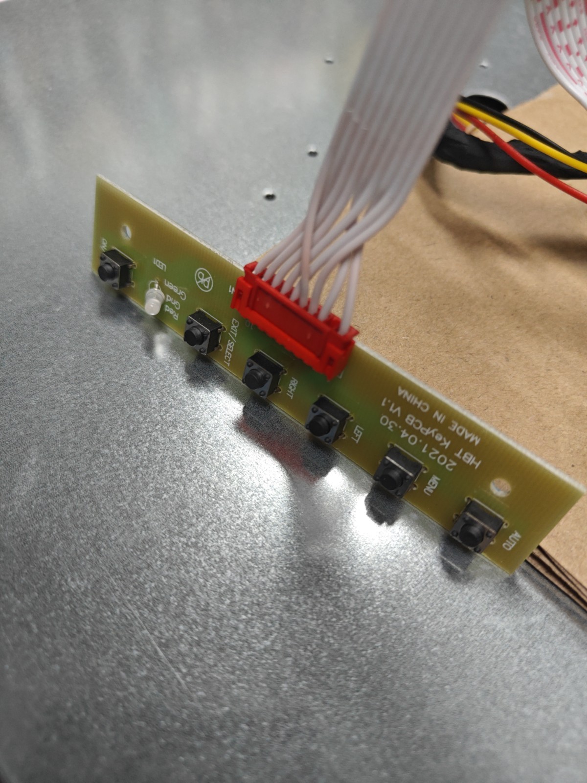 Arcade 1up Street Fighter II 2 Bezel & Mother Board Module OEM Genuine Screen