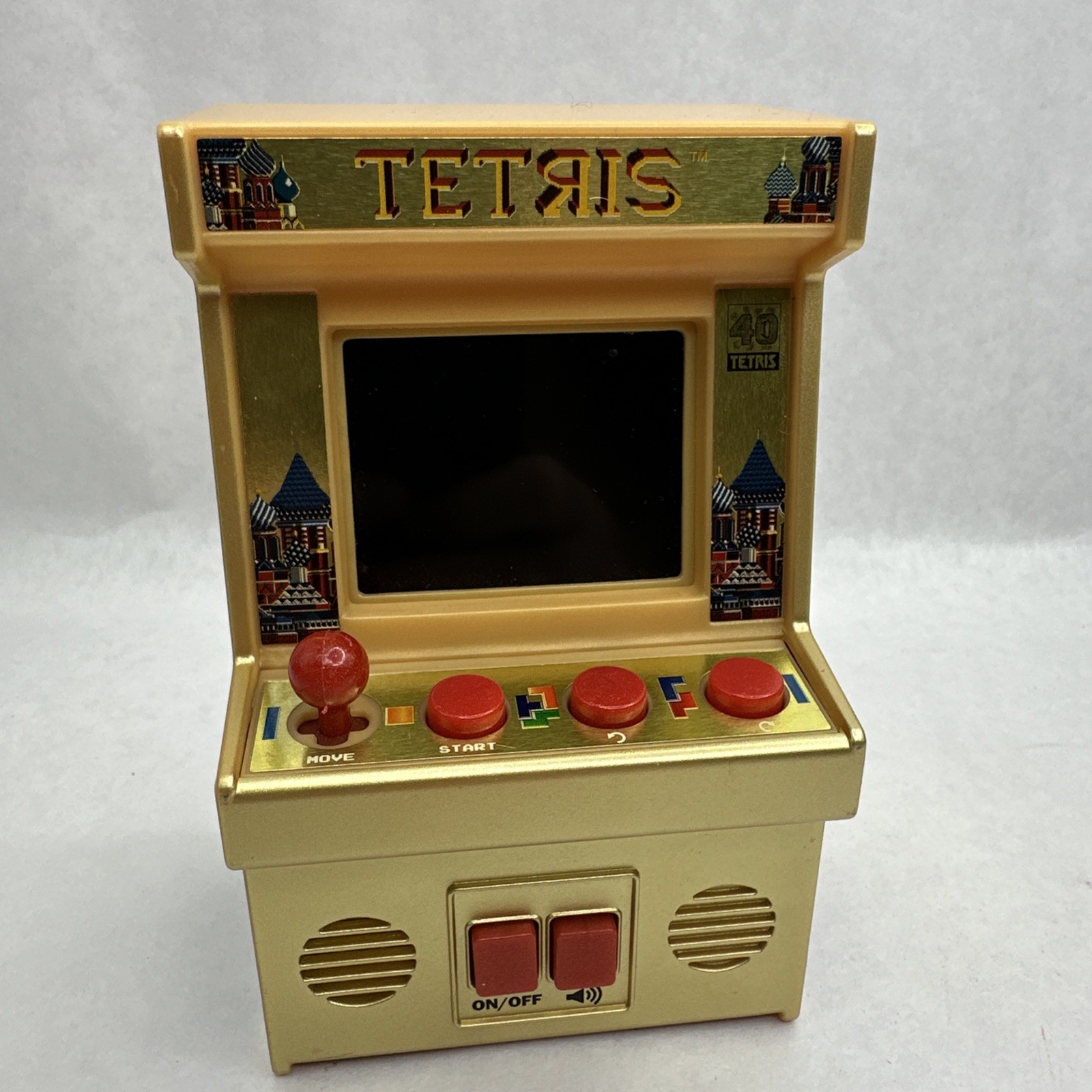 Tetris Hand Held Classic Arcade Mini Retro Game Black Tested & Working