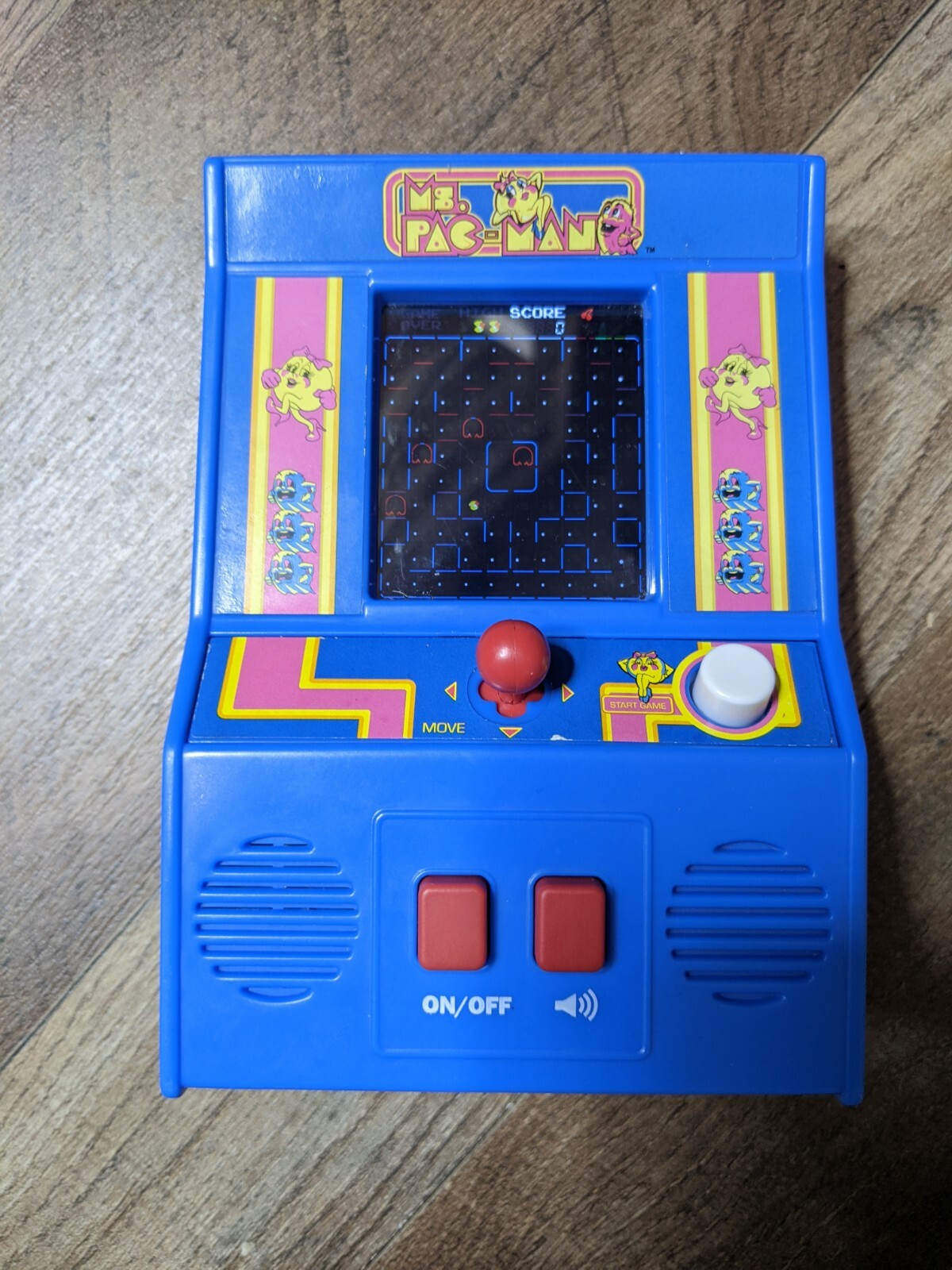 Ms. Pac-Man Retro Mini Arcade Handheld Game Bandai Namco for your mini brands