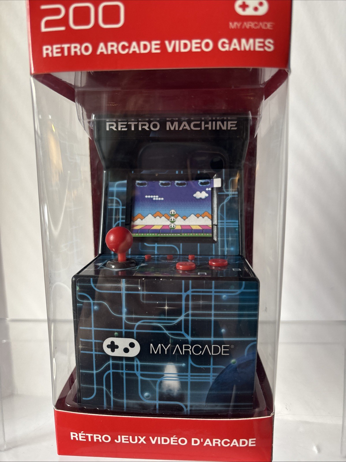 MY ARCADE 200 RETRO VIDEO GAMES 2.5 INCH COLOR DISPLAY – NEW