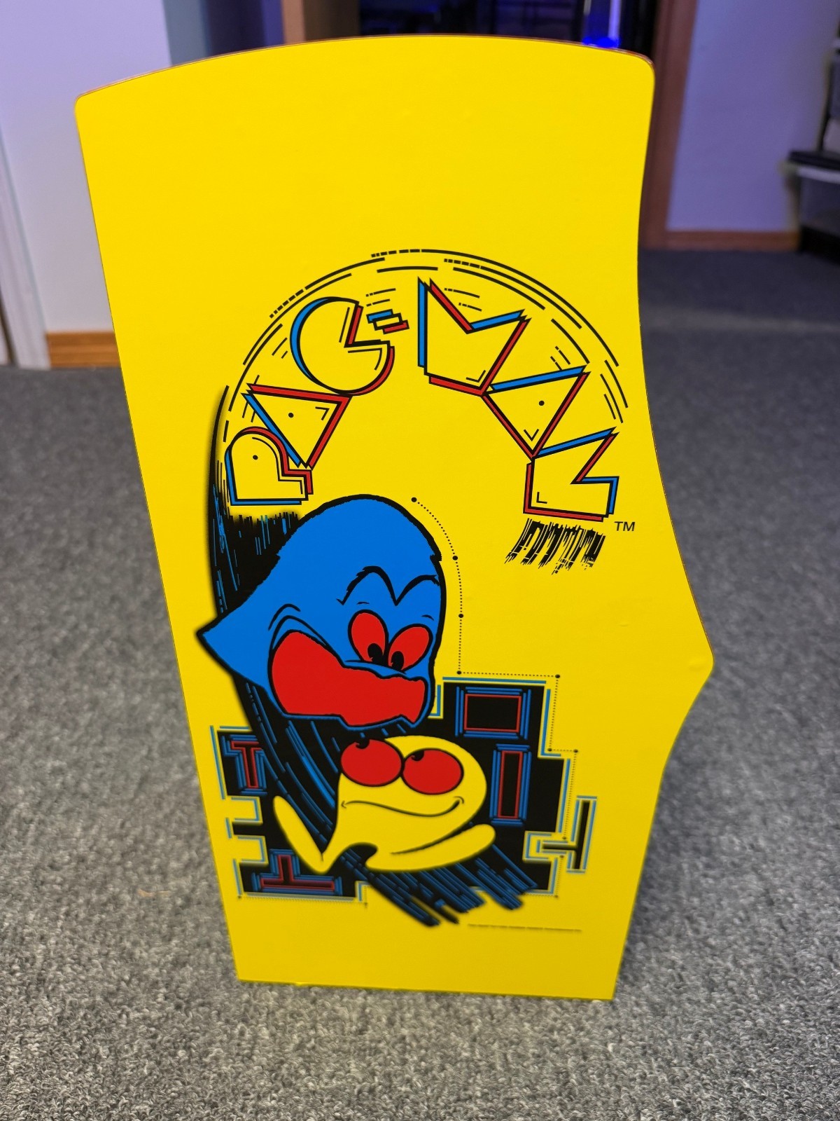 NUMSKULL QUARTER ARCADE PAC-MAN COLLECTORS EDITION ARCADE (1/4 Scale) w/ COIN