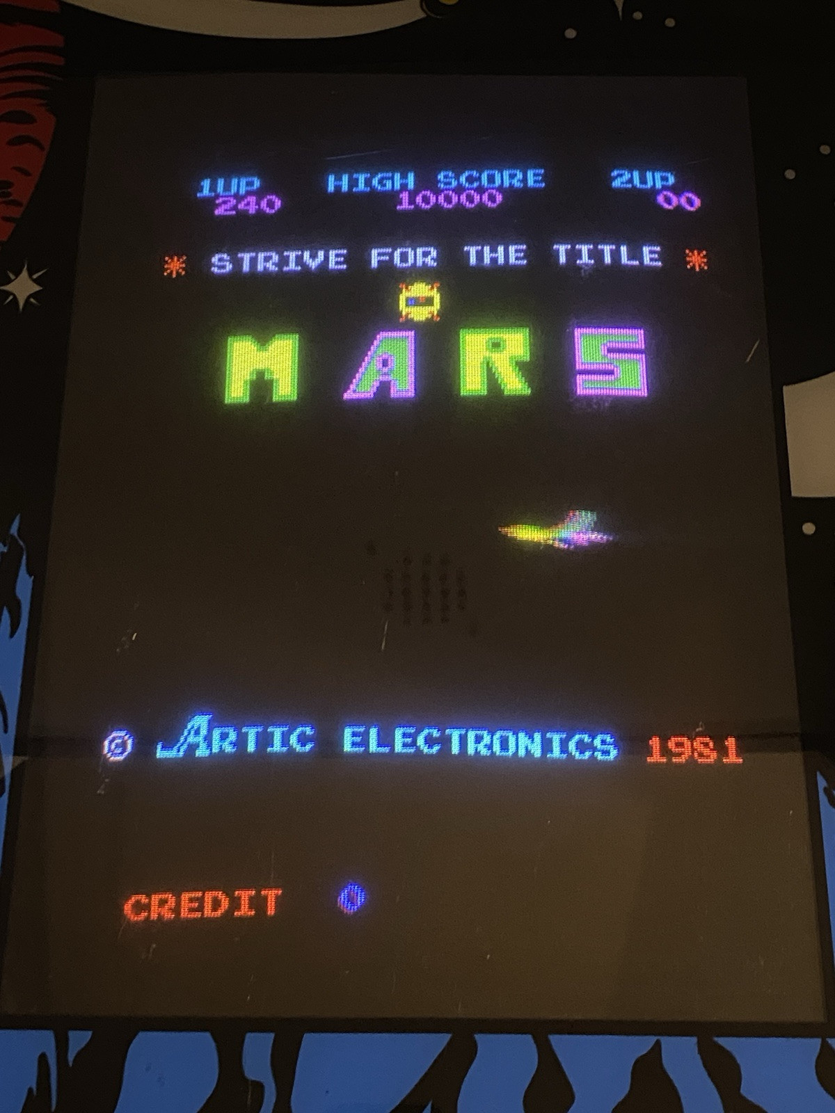 Omni Mars + Batman Video Arcade Machines Glak Artic Infinity Eagle Rare Bootlegs