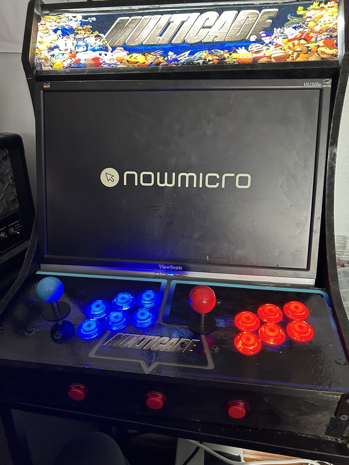 THE ULTIMATE CUSTOM Multicade Tabletop Bartop Arcade Cabinet Mini PC Build