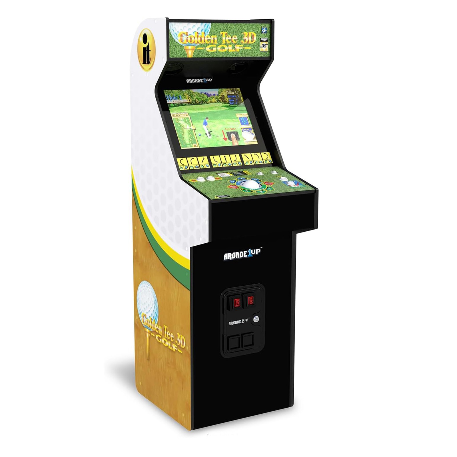 Golden Tee 3D 35th Anniversary Deluxe Arcade Machine (For Parts)