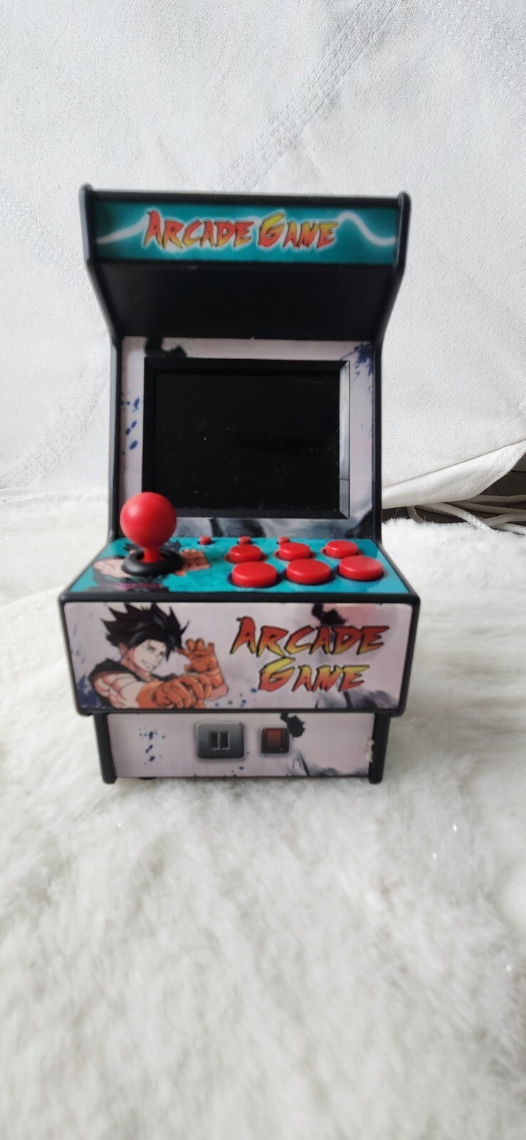 Golden Security Mini Arcade Game Machine Classic Handheld Games