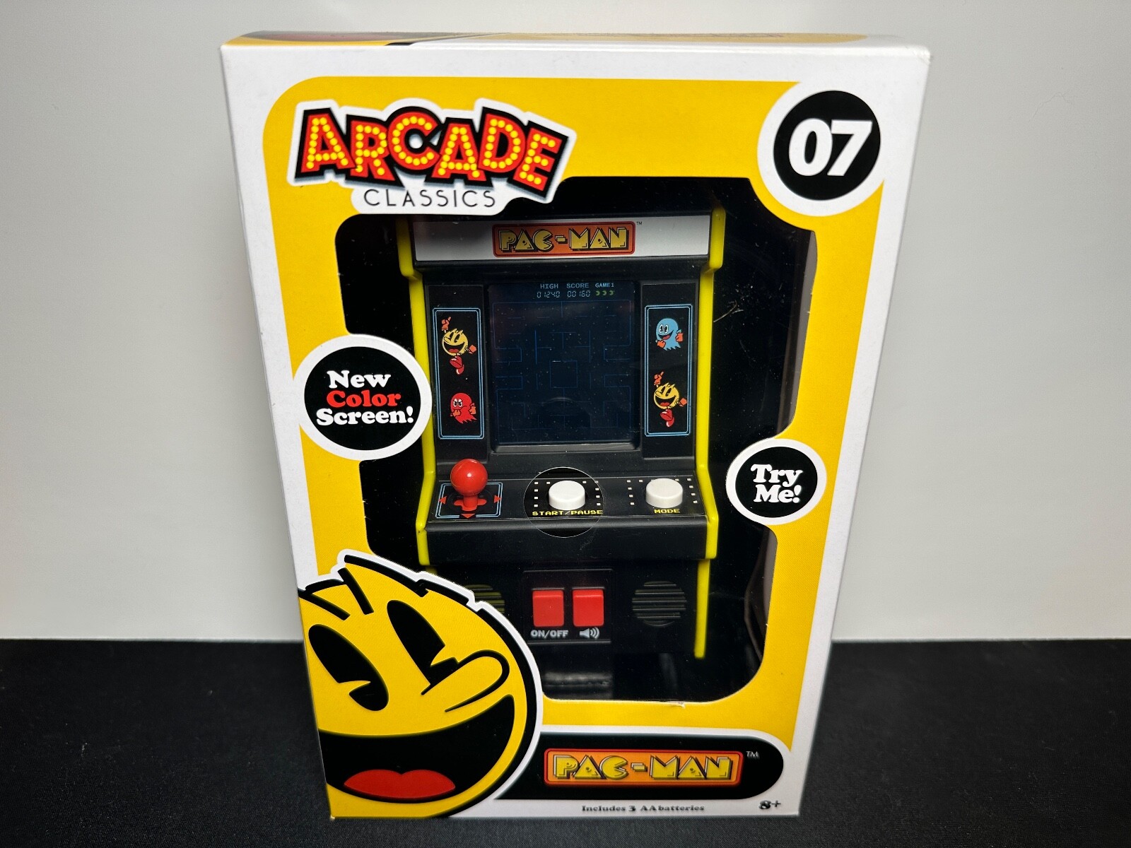 PAC-MAN Arcade Classics #07 Retro Mini Handheld Video Game Brand NEW Sealed