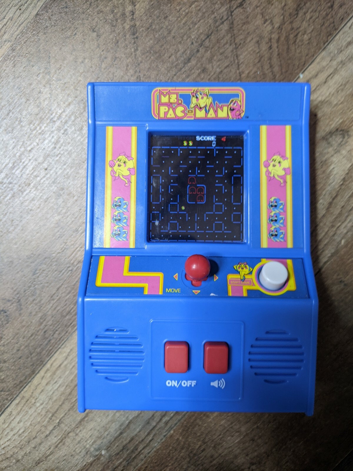Ms. Pac-Man Retro Mini Arcade Handheld Game Bandai Namco for your mini brands