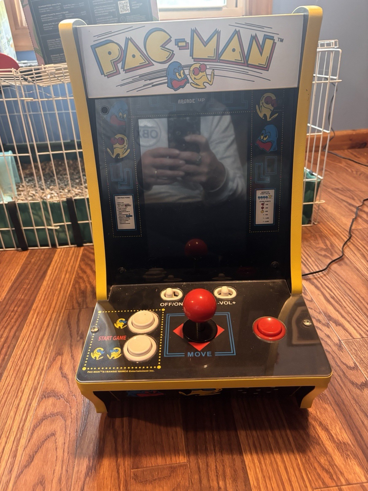 Arcade1Up Pac-Man Countercade 5-in-1 Tabletop Video Game