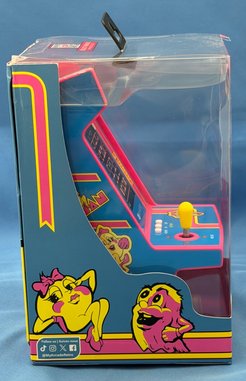 My Arcade Micro Player Pro Ms. Pac-Man Portable Retro Arcade – Brand New