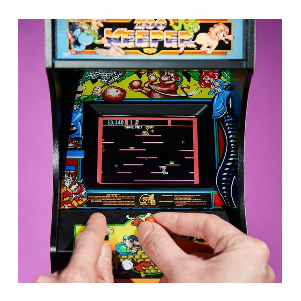 Numskull Quarter Arcades – Zoo Keeper Mini Arcade – 1/4 Scale Original ROM
