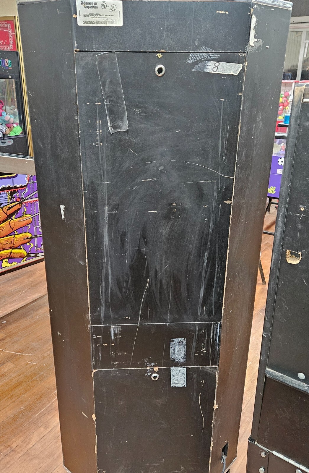 Sammy USA Co. SPORTS ARENA Arcade Prize Redemption Game WORKING