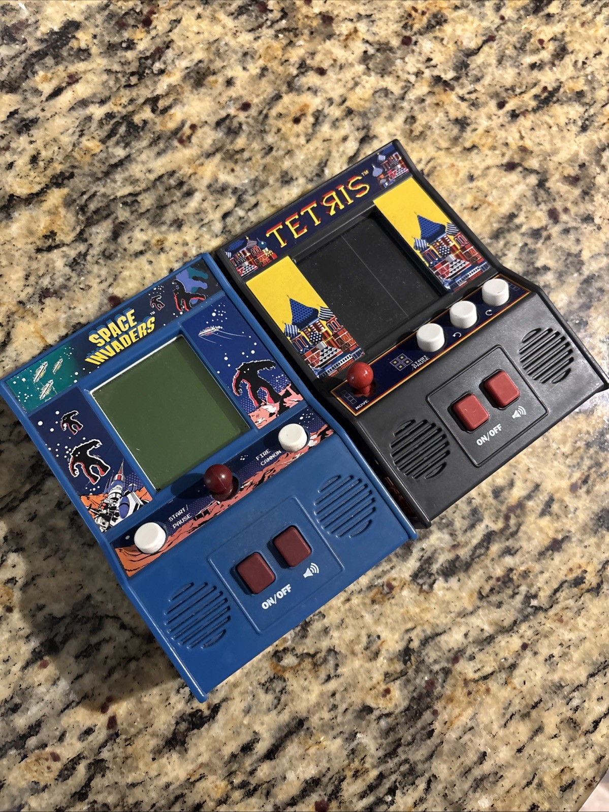 Arcade Classics Space Invaders And Tetris Mini Arcades Fully Tested