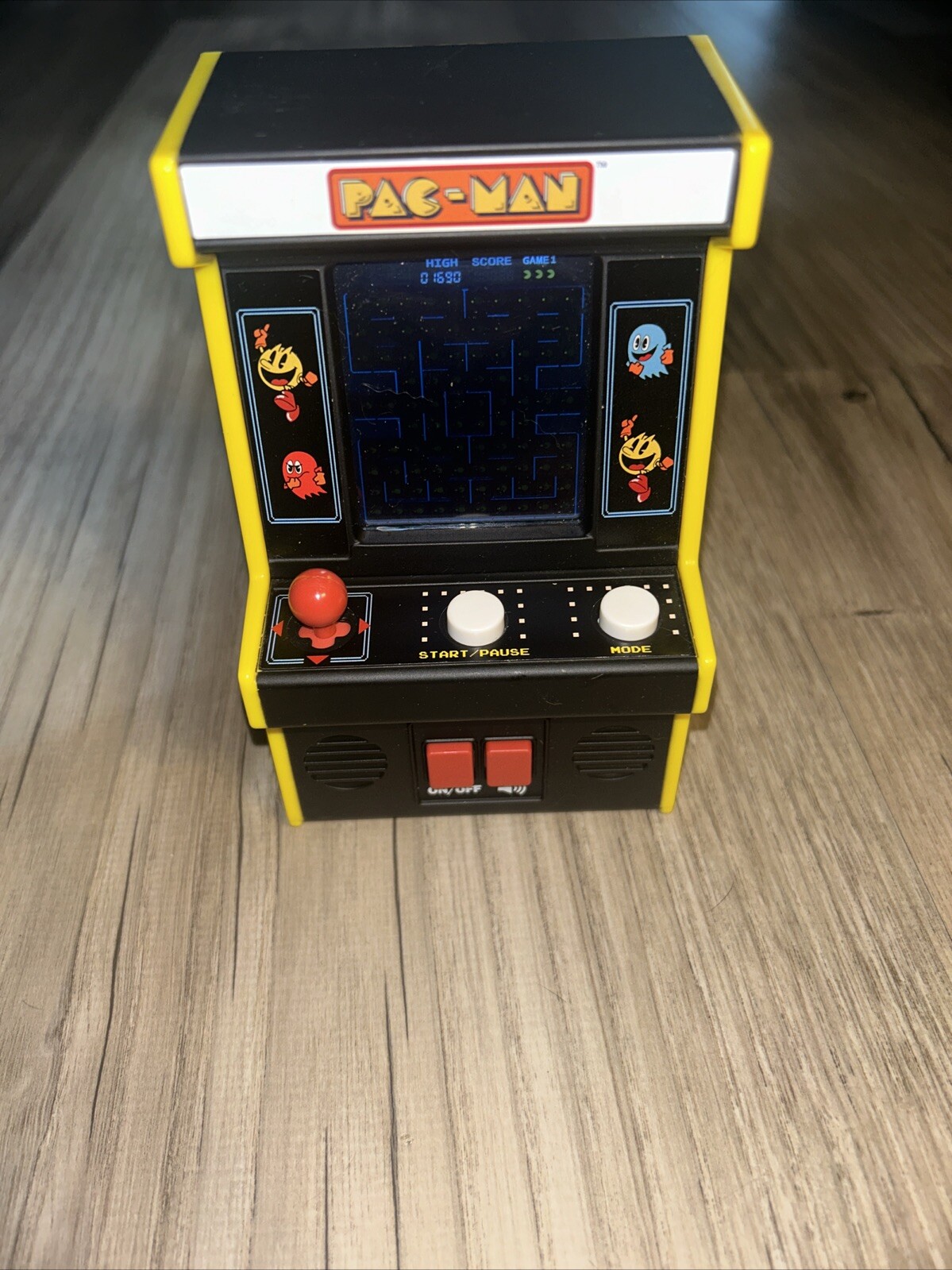 Pac-Man Arcade Classics Mini Arcade Game Basic Fun Tested Working