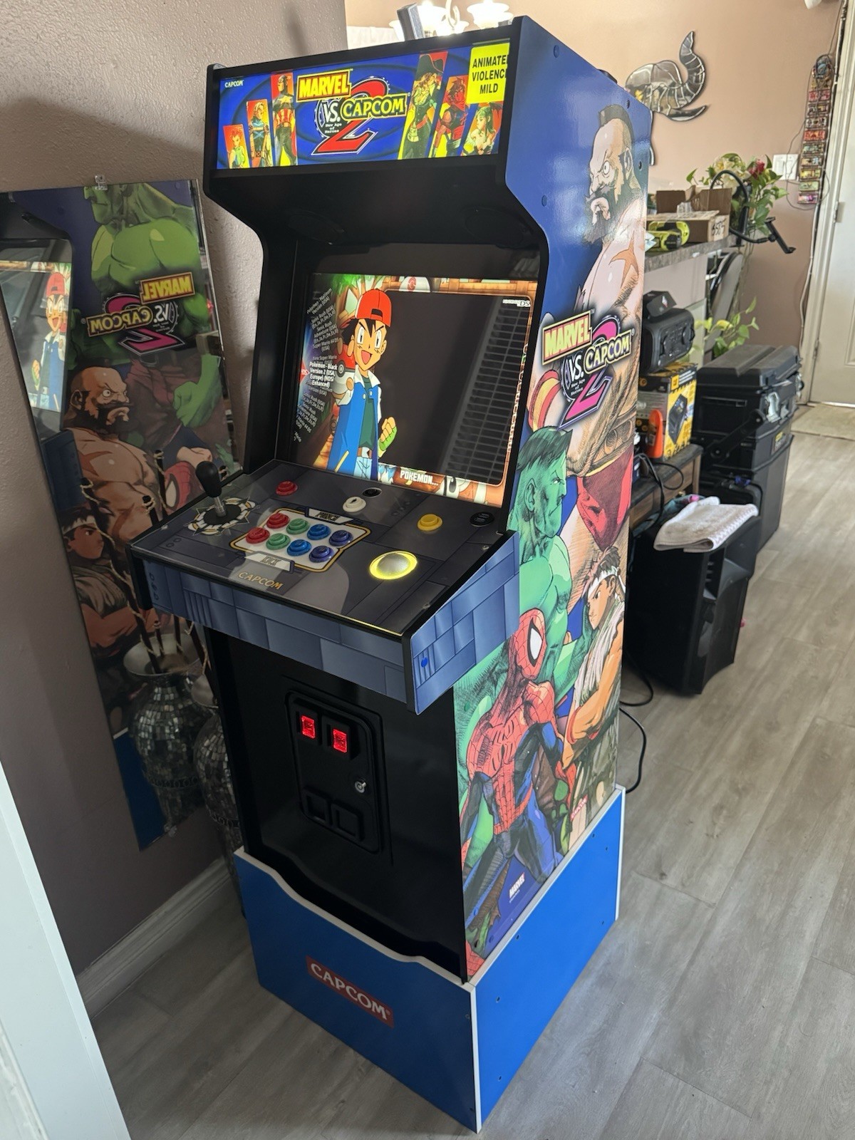 Marvel vs. Capcom 2 Arcade1Up – Fully Custom MODDED Cabinet