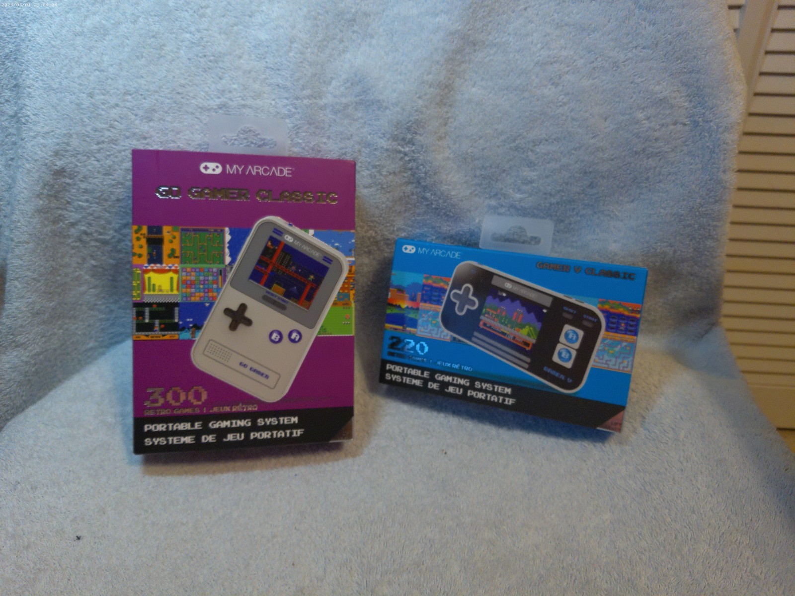 My Arcade Go Gamer Classic & Gamer V Classic Portable Gaming Systems New In Box