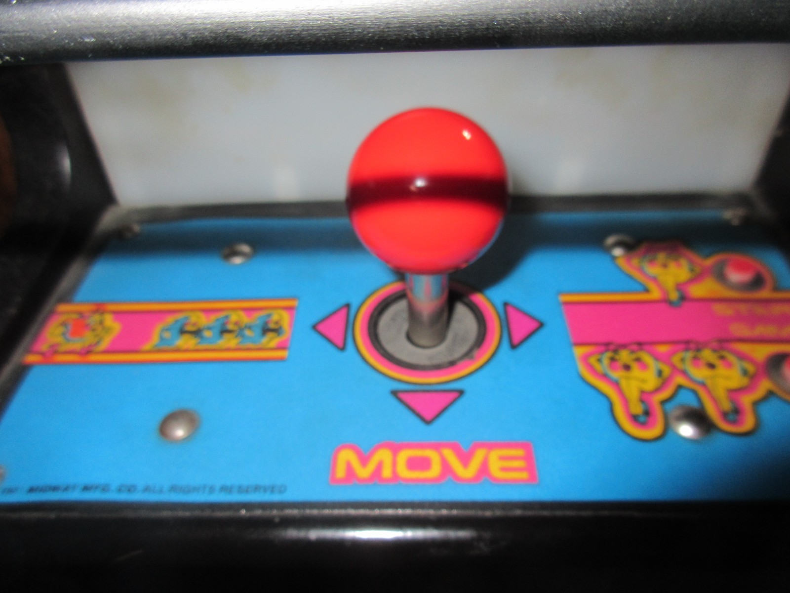 MS PAC-MAN Original Cocktail Table Video Arcade Game