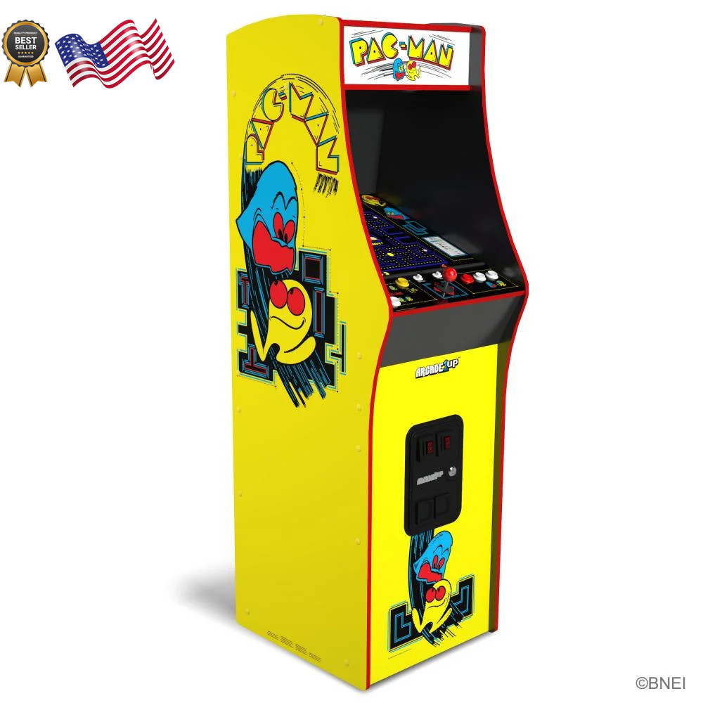 Arcade1Up PacMan Legacy Arcade Deluxe Edition FREE SHIPPING USA ONLY