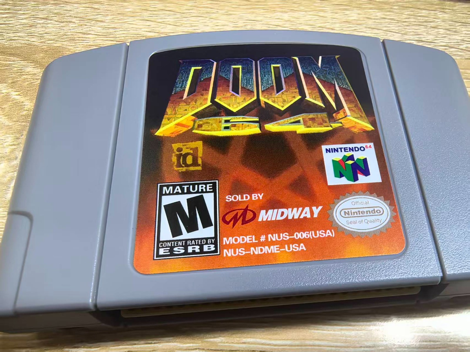 DOOM 64 Games For Nintendo N64 US Version Fast Shipping