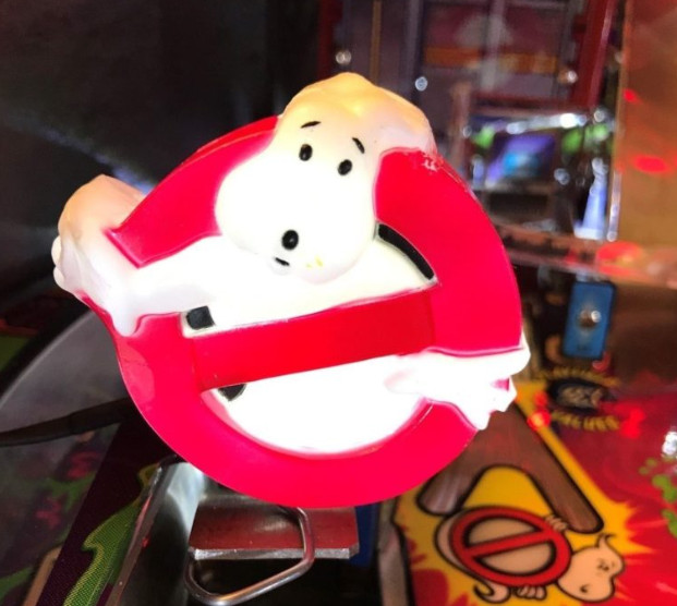 Ghostbusters GB Pinball Machine NO GHOST SIGN/LOGO LED Mod Stern