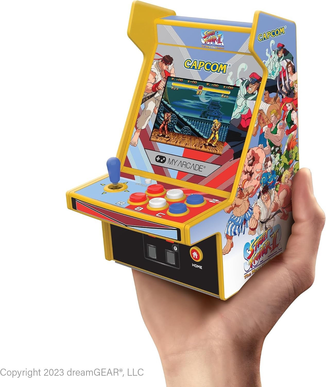 Officially Licensed Street Fighter II Mini Console