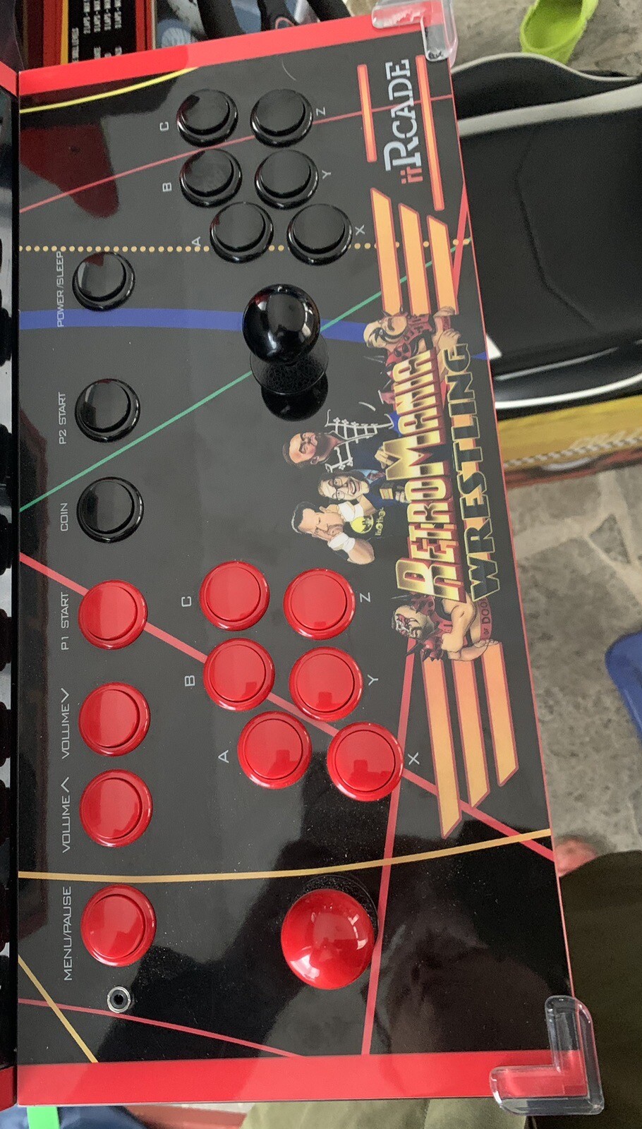 SHIPSTODAY iircade Control Panel Deck Controller Joystick Buttons Ircade TESTED