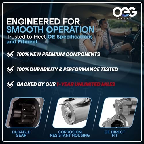 OEG Parts New Starter Compatible with Chevy Corvette 5.7L V8 1992 1993 1994